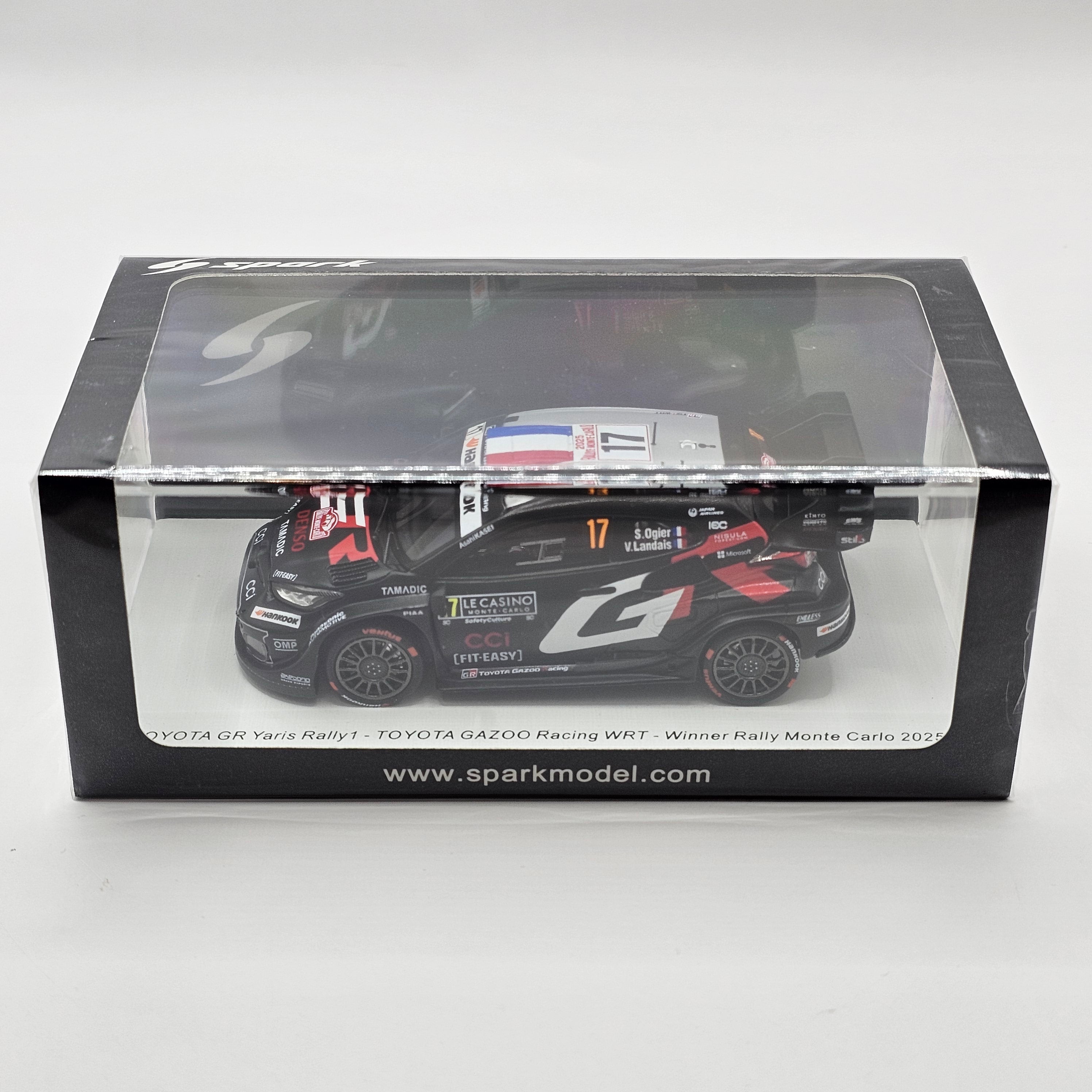 Spark S6888 Toyota GR Yaris Rally1 #17 Monte Carlo 2025 Winner