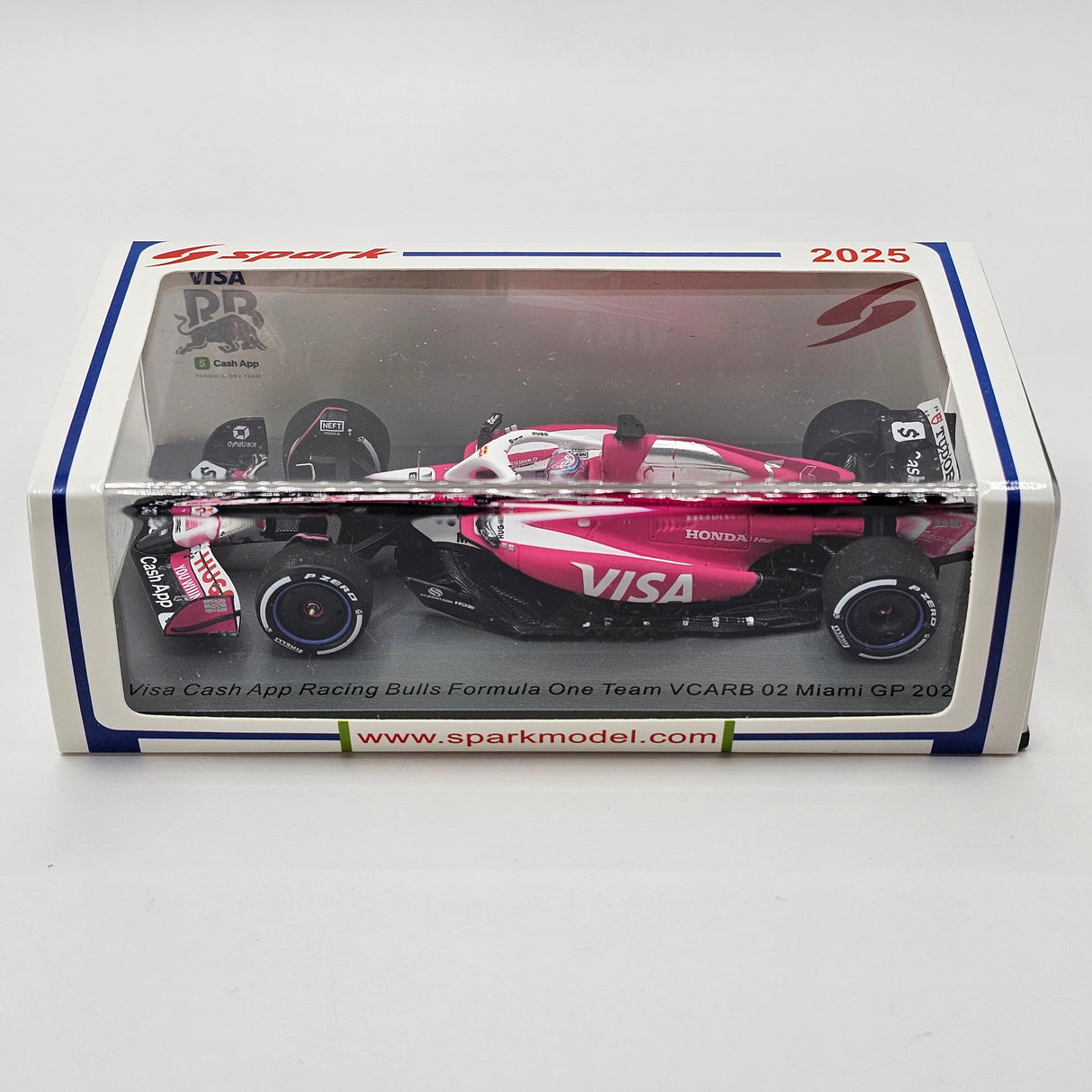 Spark Racing Bulls VCARB 02 #6 Isack Hadjar Miami F1 GP 2025 1/43 Scale S9628