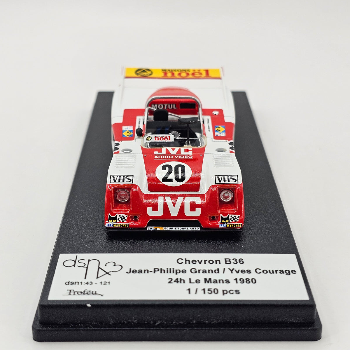 Trofeu DSN Chevron B36 #20 J.-P. Grand 24Hrs Le Mans 1980 1/43 Scale DSN121