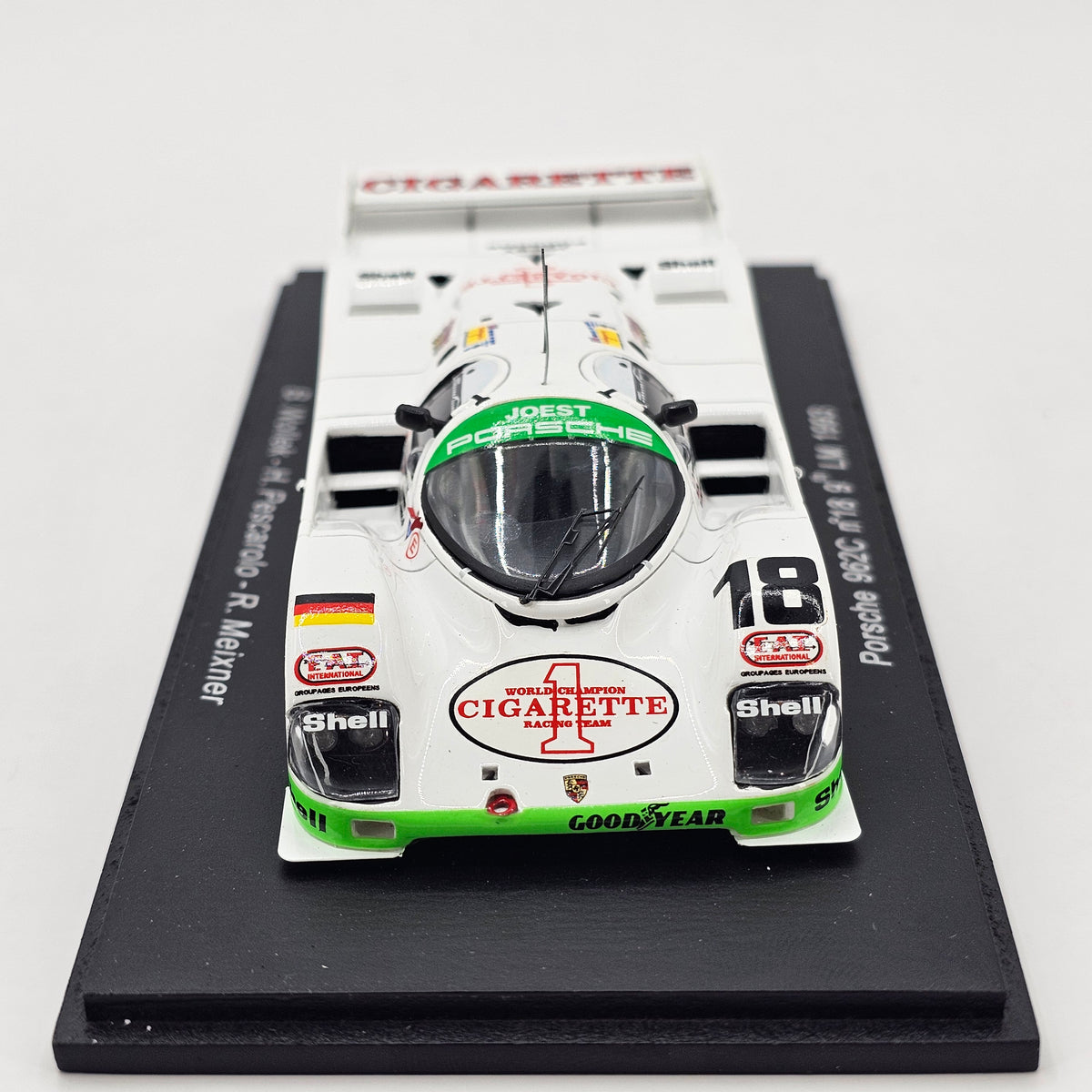 Spark Porsche 962C #18 Joest Porsche Racing 24Hrs Le Mans 1993 1/43 Scale