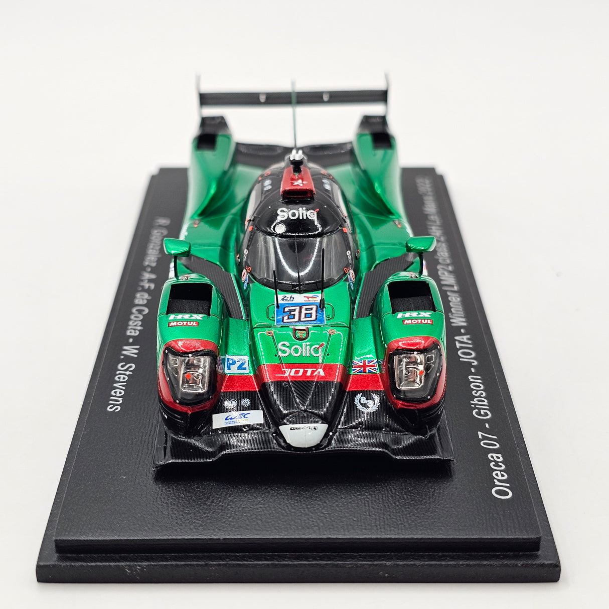 Spark Oreca 07 Gibson #38 Team JOTA LMP2 Win 24Hrs Le Mans 2022 1/43 Scale