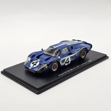 Spark Ford GT40 MK IV #4 Ford Motor Company 24Hrs Le Mans 1967 1/43 Scale