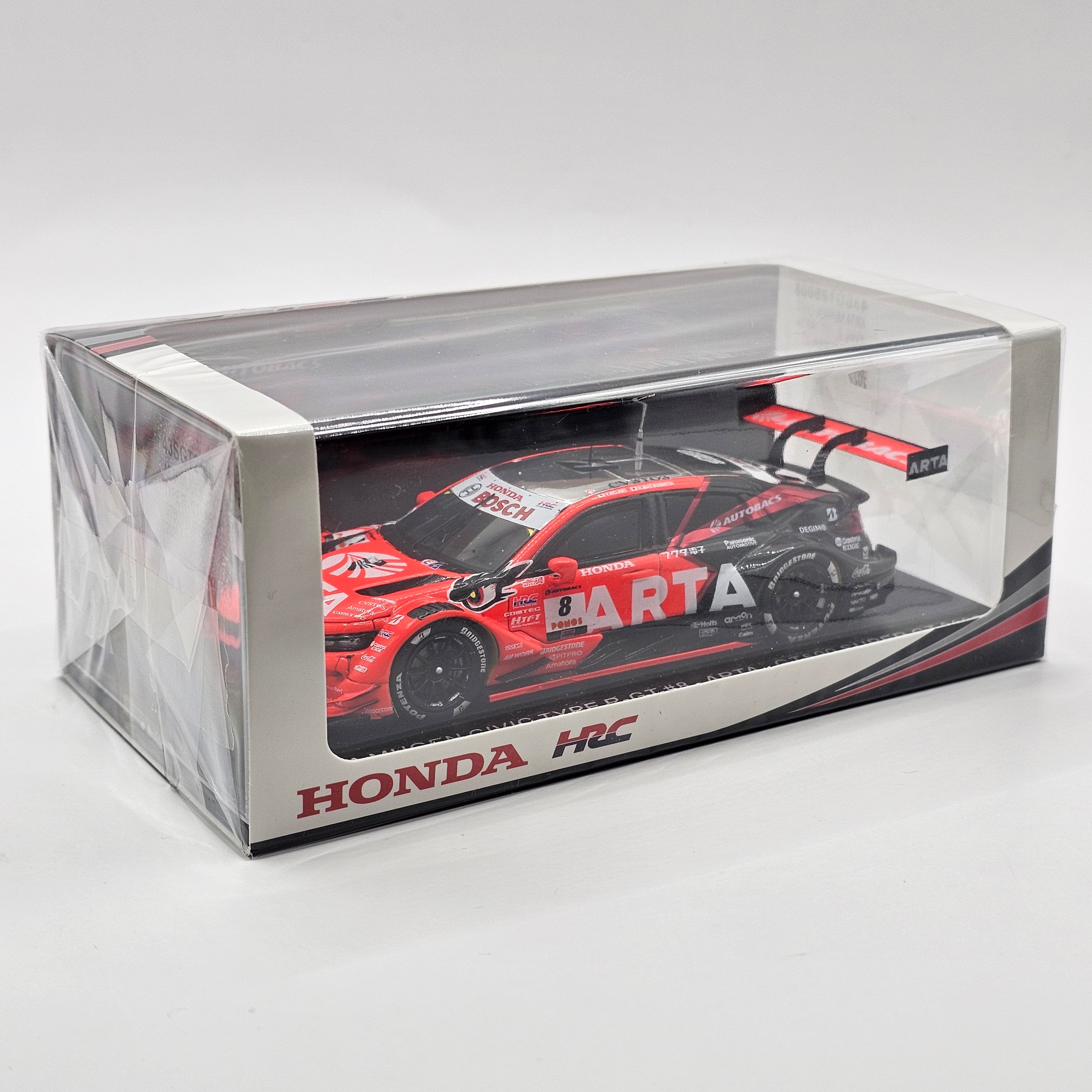 Spark Honda Civic Type-R GT #8 ARTA Super GT GT500 2025 1/43 Scale 43S