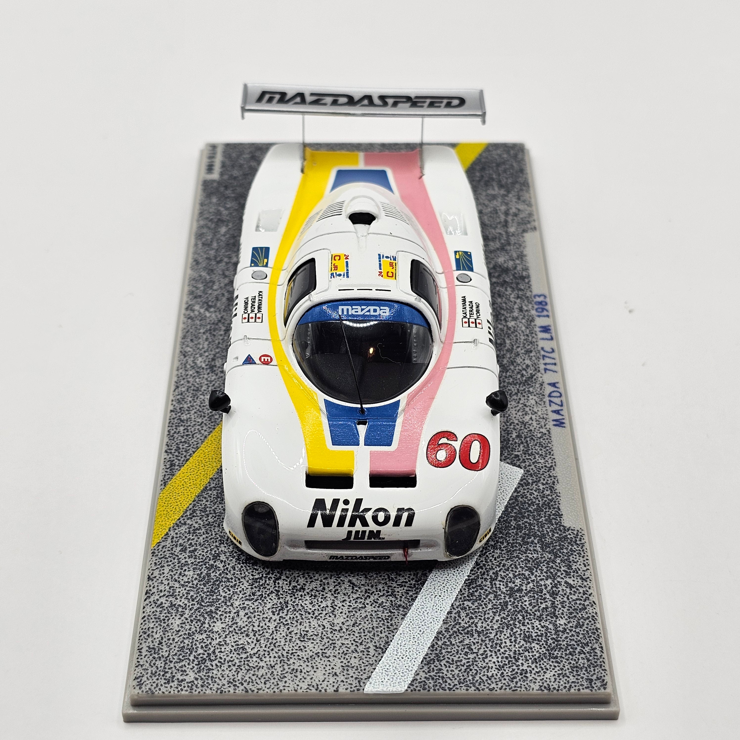 スパーク 1/43 マツダ 717C LM 1983 #60 MC8308 Spark MAZDA【10