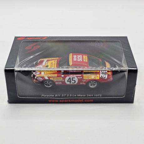 Spark Porsche 911S #45 R. Touroul 24Hrs Le Mans 1972 1/43 Scale S9779