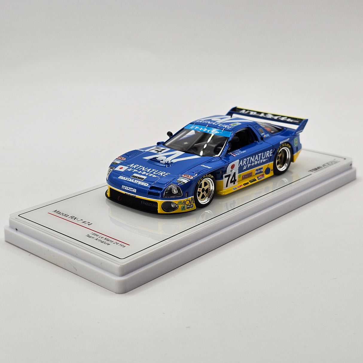 Truescale Mazda RX-7 #74 Team Art Nature 24Hrs Le Mans 1994 1/43 Scale