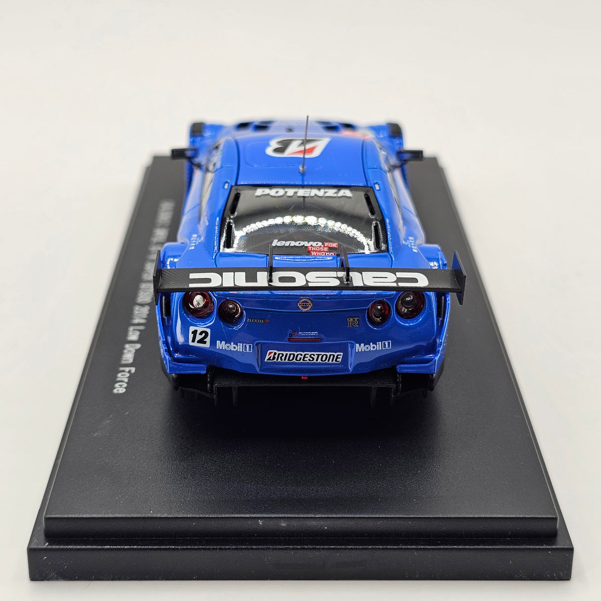 EBBRO Nissan GT-R GT500 #12 Calsonic Team Impul Super GT 2014 (L.Downforce) 1/43 Scale