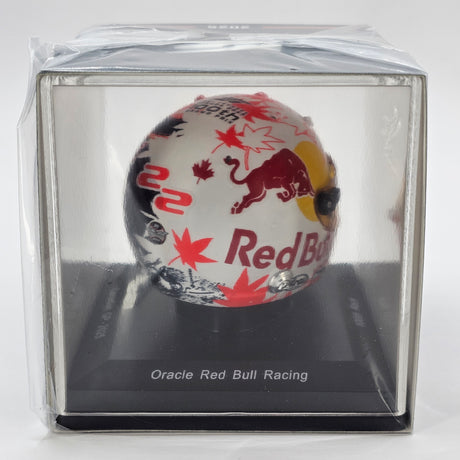 Spark Yuki Tsunoda Visa Cash App RB F1 Canadian GP 2025 100th Race Helmet 1/5 Scale