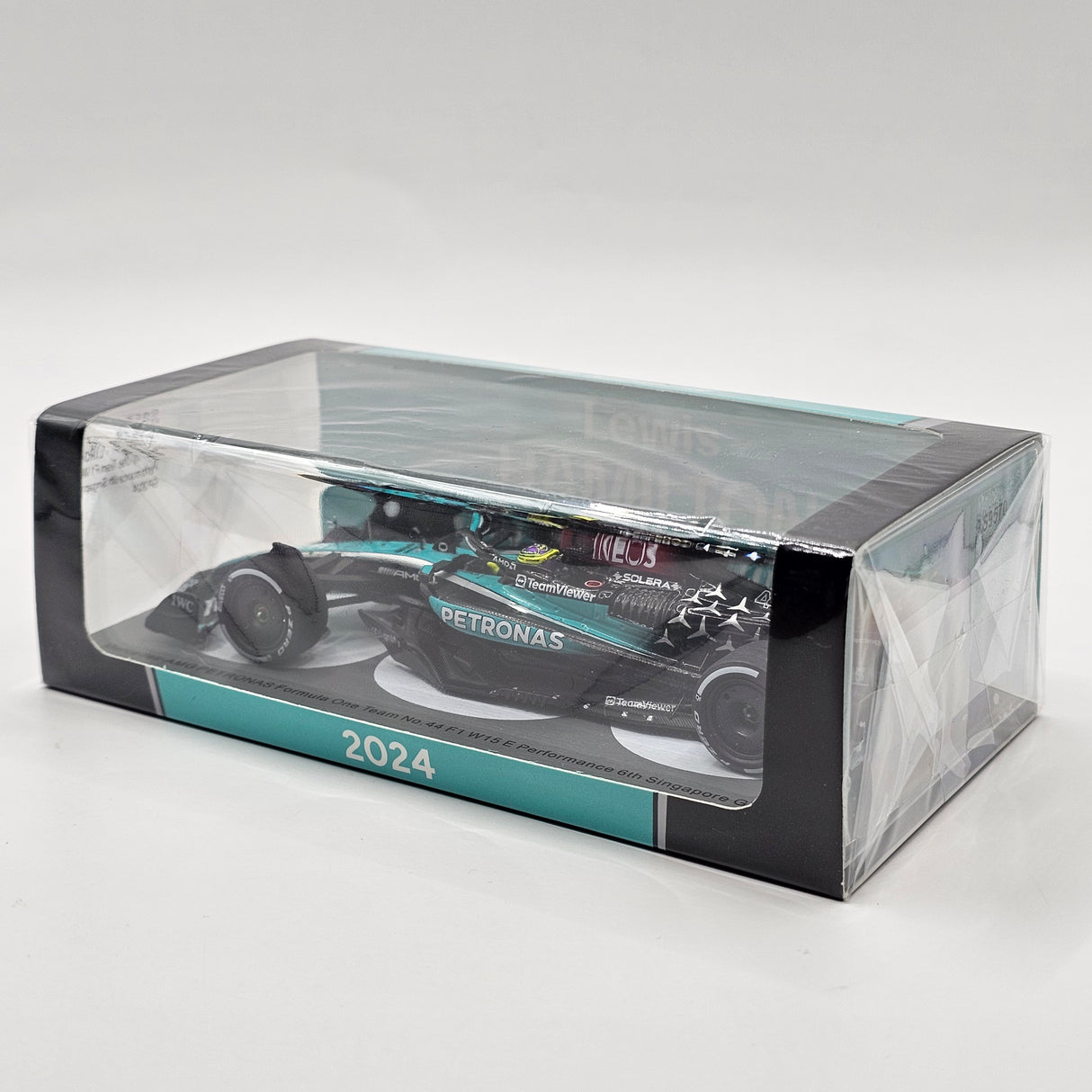 Spark Mercedes-AMG F1 W15 #44 Hamilton Singapore GP 2024 1/43 Scale