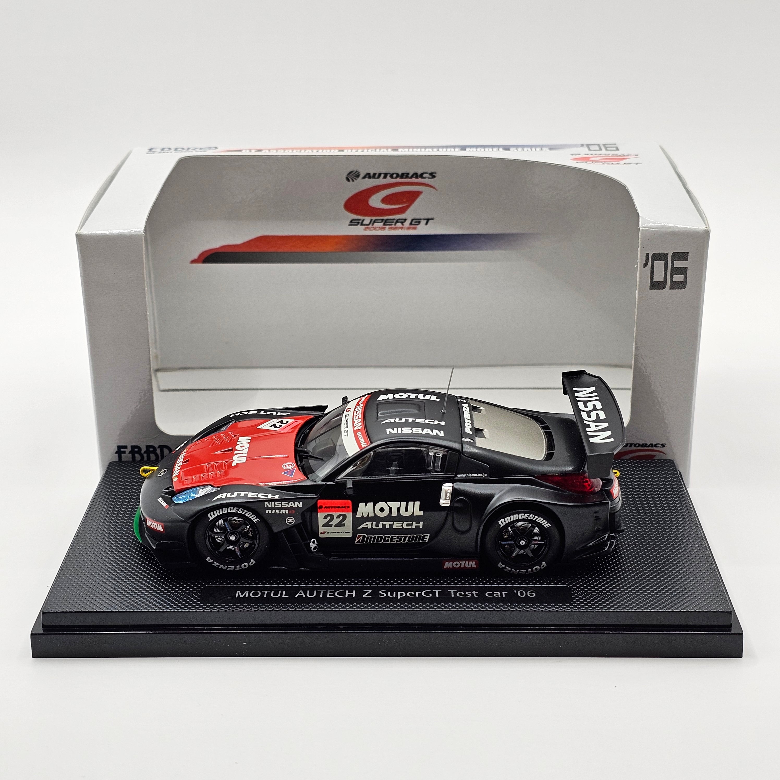 EBBRO 1/43 MOTUL AUTECH Z SUPER GT GT500 2022 No.23 完成品 45811