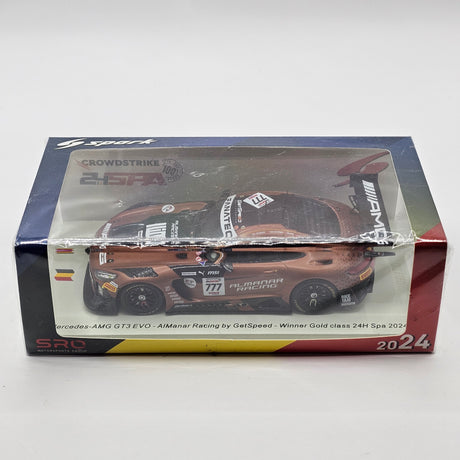Spark Mercedes-AMG GT3 EVO #777 GetSpeed 24Hrs Spa 2024 Gold Class Winner 1/43 Scale