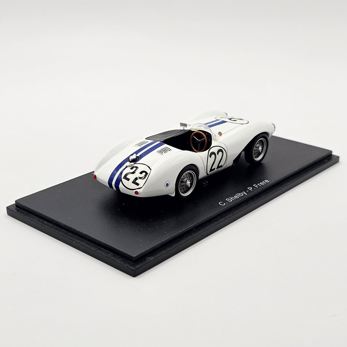 Spark Aston Martin DB3 S #22 Aston Martin C. Shelby Le Mans 1954 1/43 Scale