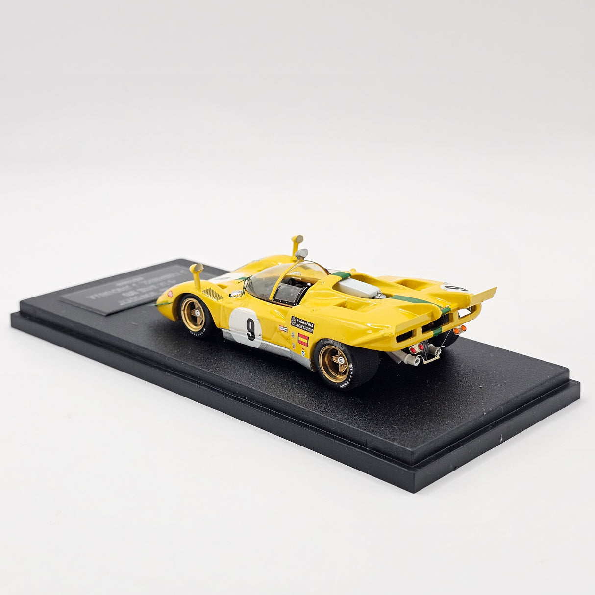 Mysterious Ferrari 512S Spyder #9 Escuderia Montjuich 24Hrs Le Mans 1970 1/43 Scale