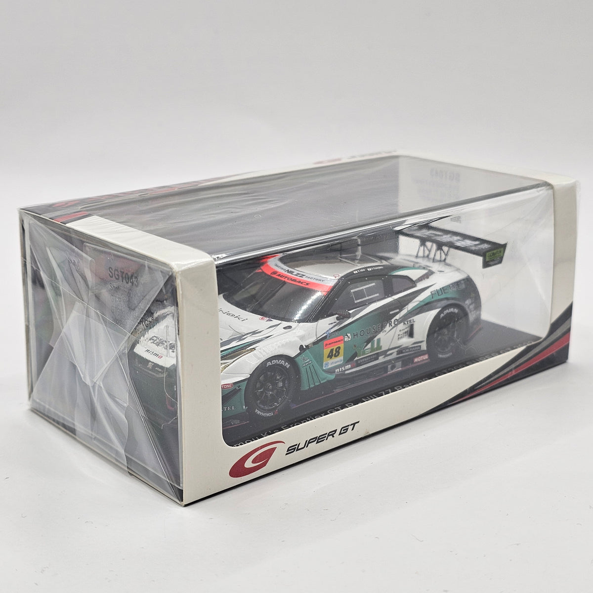 Spark Nissan GT-R Nismo GT3 #48 NILZZ Racing Super GT GT300 2022 1/43 Scale