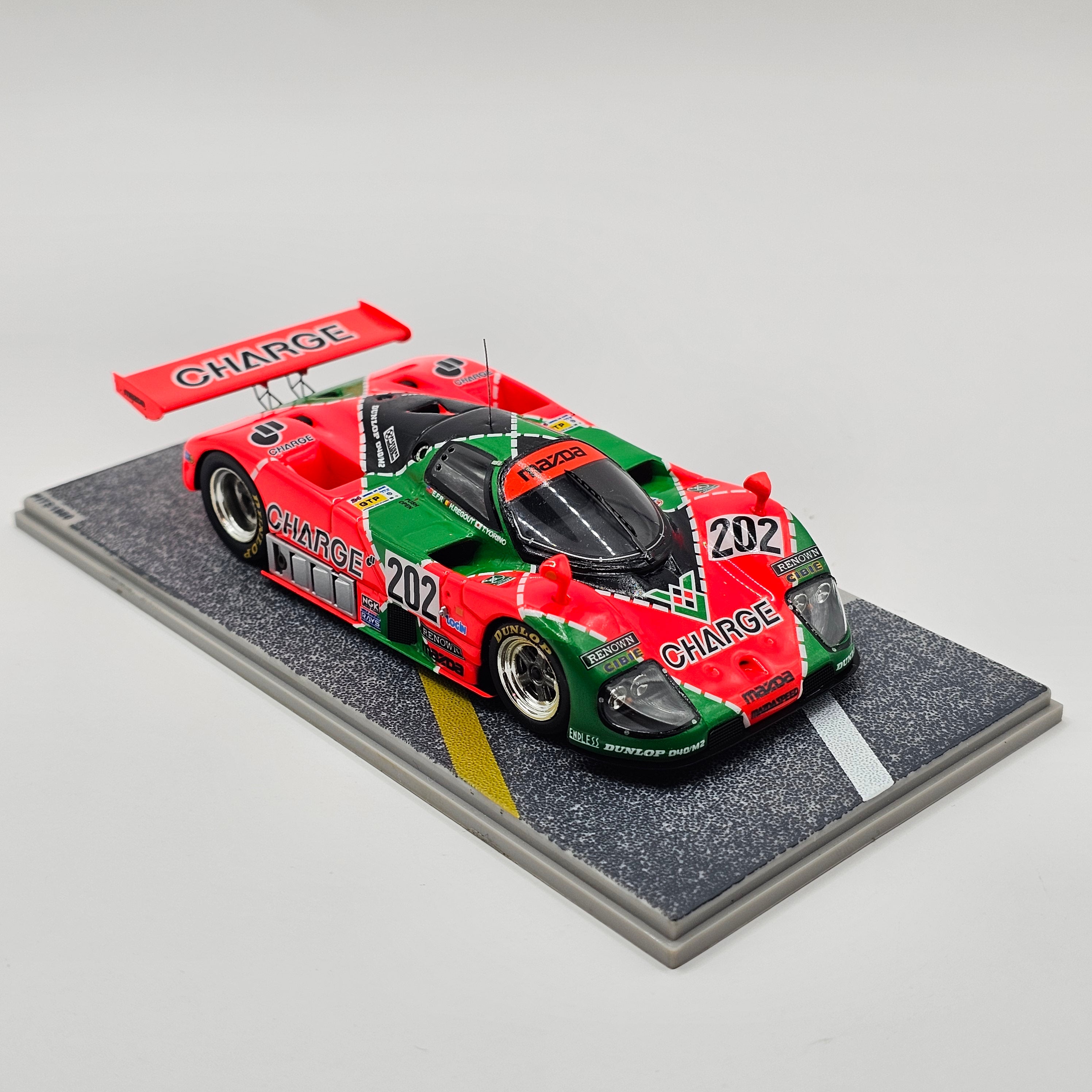 Spark Mazda 767B #202 Mazdaspeed Le Mans 24Hrs 1989 Rotary
