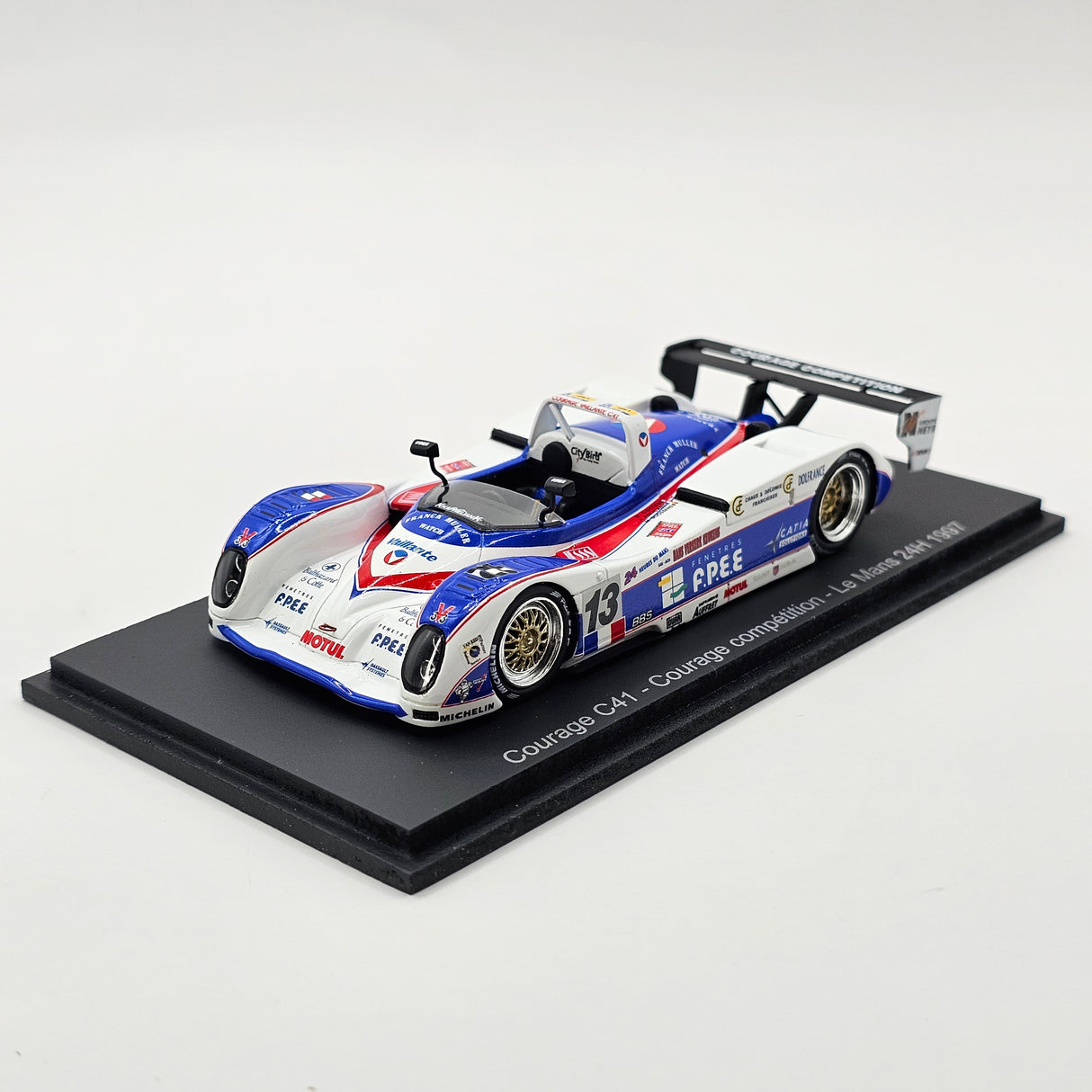 Spark Courage C41 #13 Courage Compétition 24Hrs Le Mans 1997 1/43 Scale MV02
