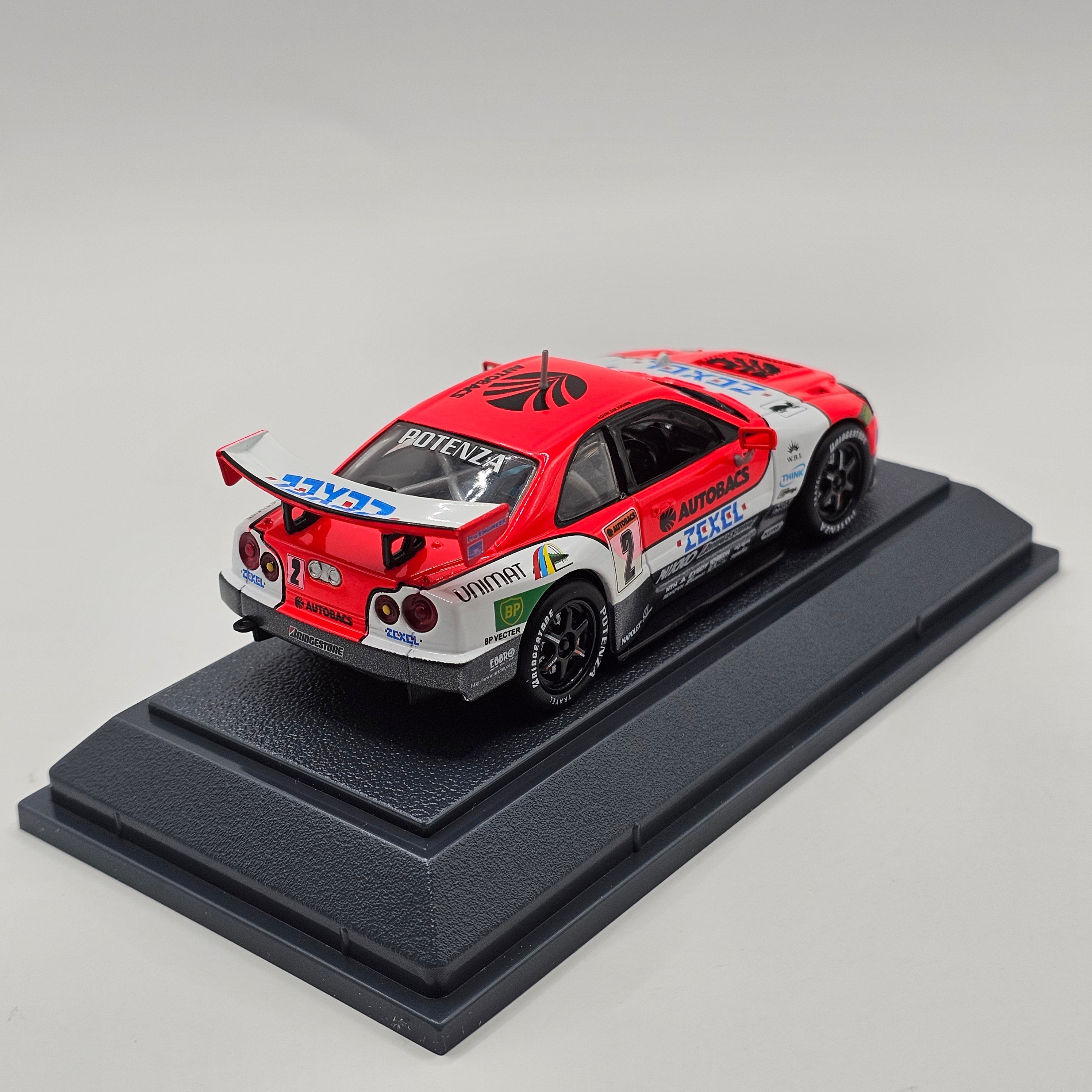 Nikko Spirit Nissan Skyline GT-R #2 ARTA Zexel JGTC GT500 1999 1/43 Sc