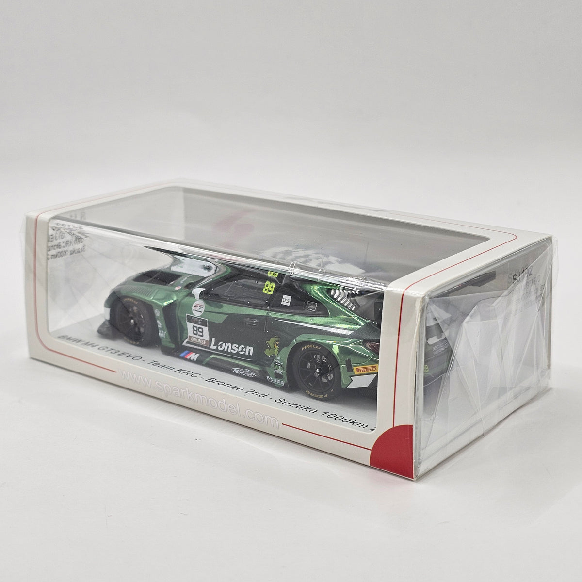 Spark BMW M4 GT3 EVO #89 Team KRC Suzuka 1000KM 2025 1/43 Scale SJ192
