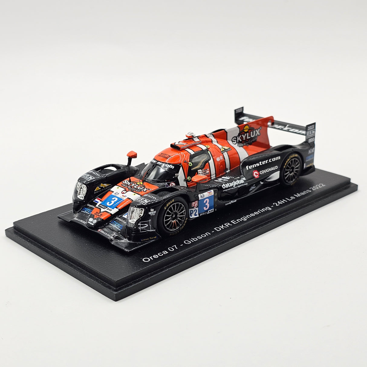 Spark Oreca 07 Gibson #3 DKR Engineering 24Hrs Le Mans 2022 1/43 Scale S8616