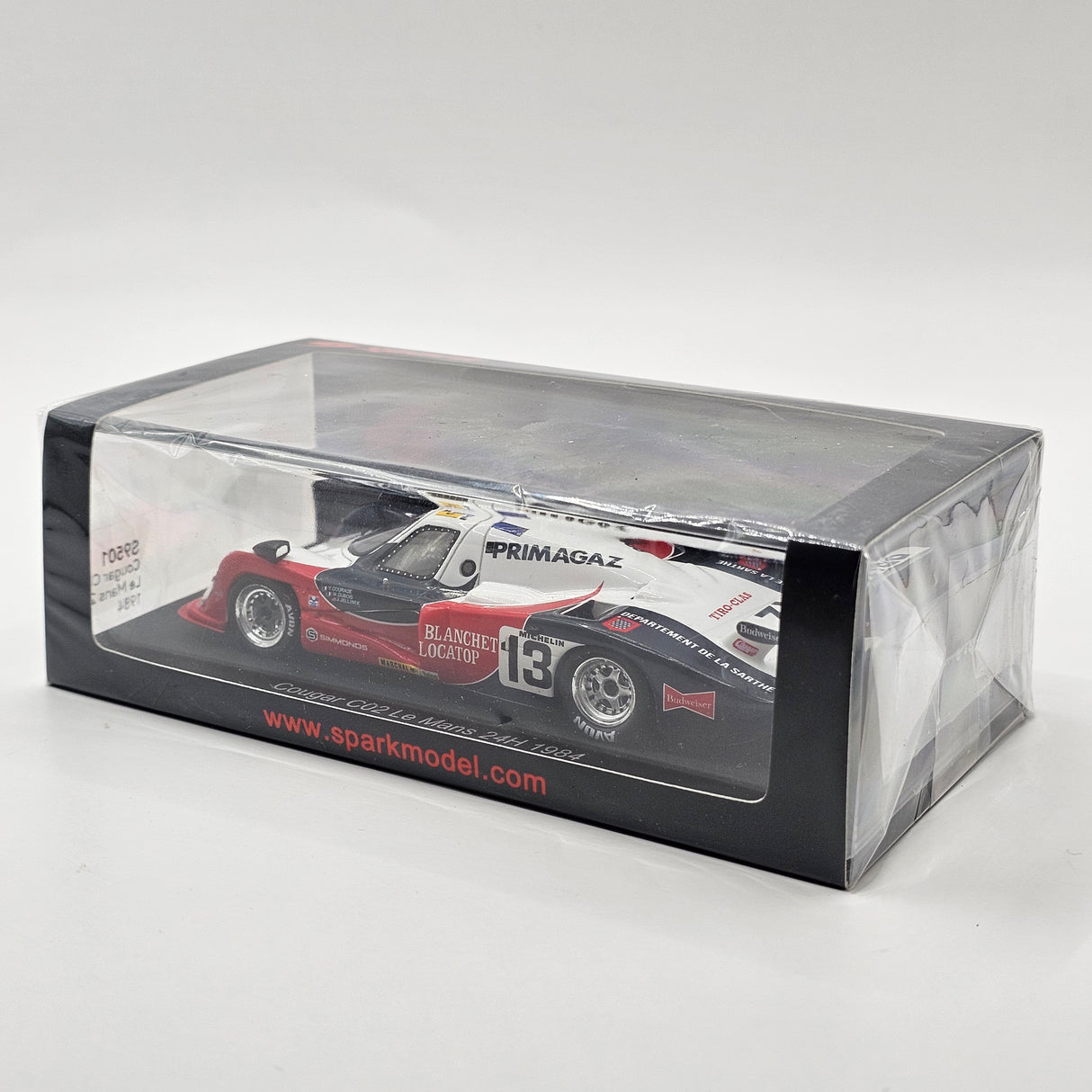 Spark Cougar C02 #13 Courage Compétition Le Mans 24H 1984 1/43 Scale S9501