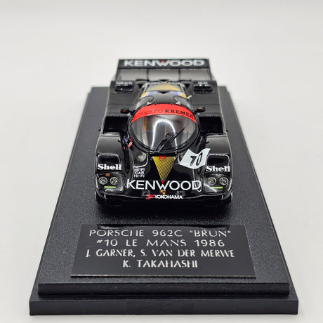 Spark Porsche 962C No.10 Porsche Kremer Racing Le Mans 1986 1/43 Scale S7509