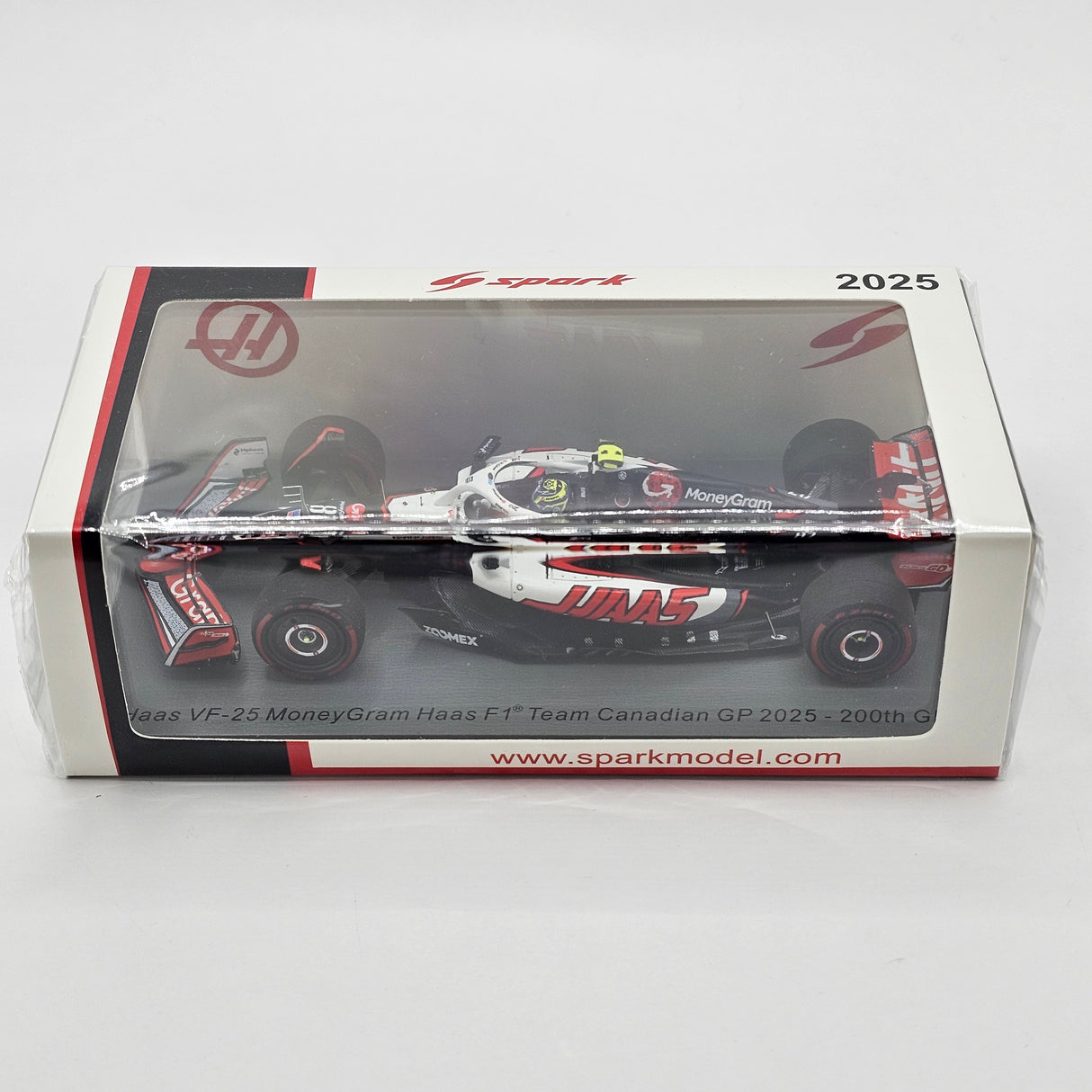 Spark Haas VF-25 #87 Oliver Bearman Canadian F1 GP 2025 1/43 Scale S9629