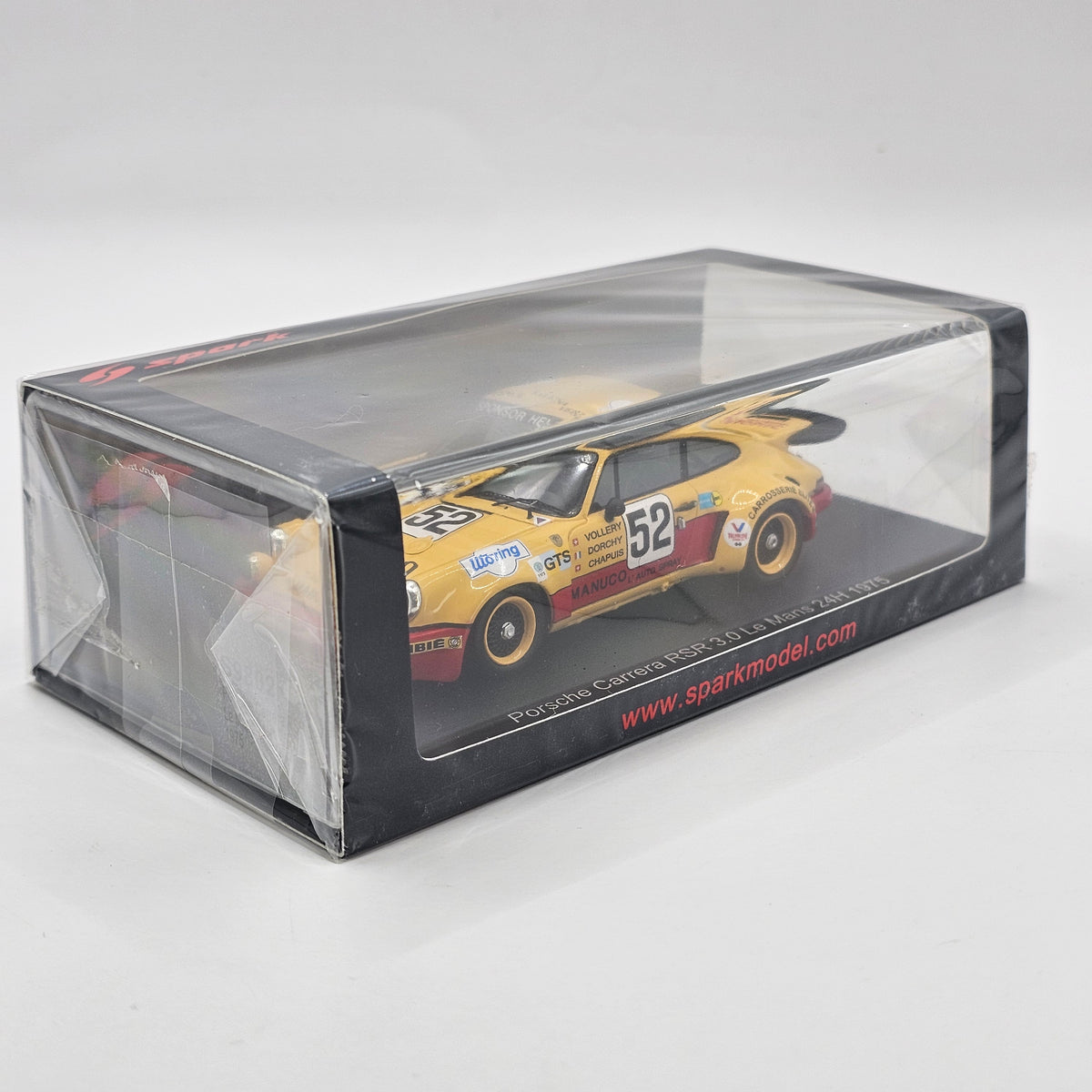Spark Porsche 911 Carrera RSR #52 Écurie du Nord 24Hrs Le Mans 1975 1/43 Scale S9802