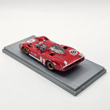 BBR Gasoline Ferrari 512S #8 SpA Ferrari SEFAC 24Hrs Le Mans 1970 1/43 Scale
