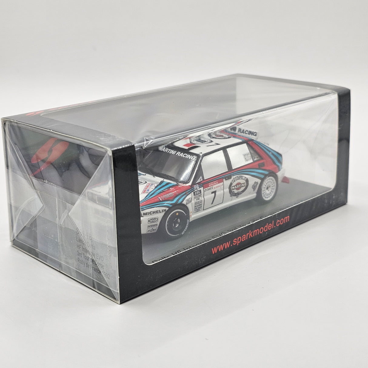 Spark Lancia Delta HF Integrale Evo #7 Bugalski Tour de Corse 1992 1/43 Scale S9018