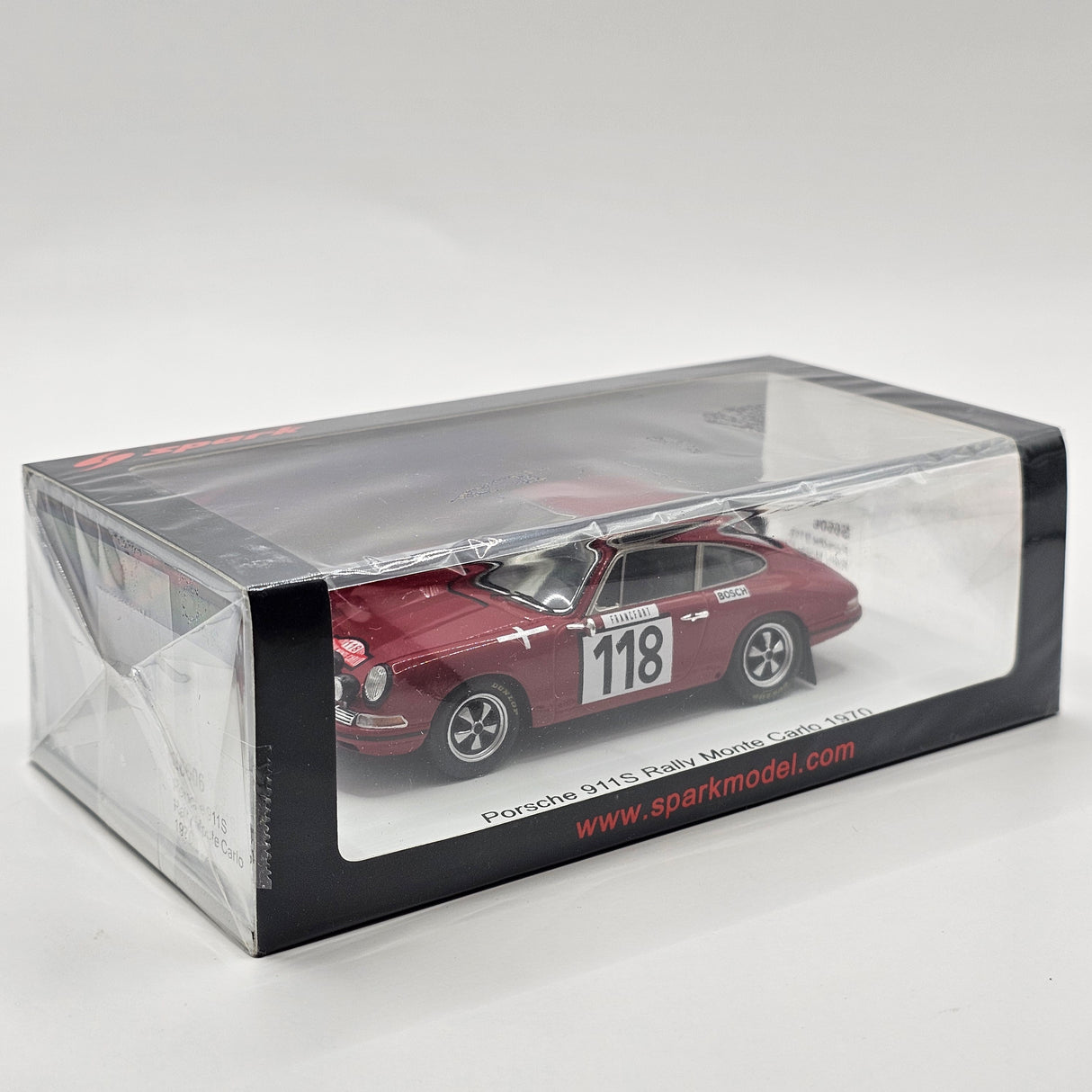 Spark Porsche 911S #188 Rally Monte Carlo 1970 1/43 Scale S6606