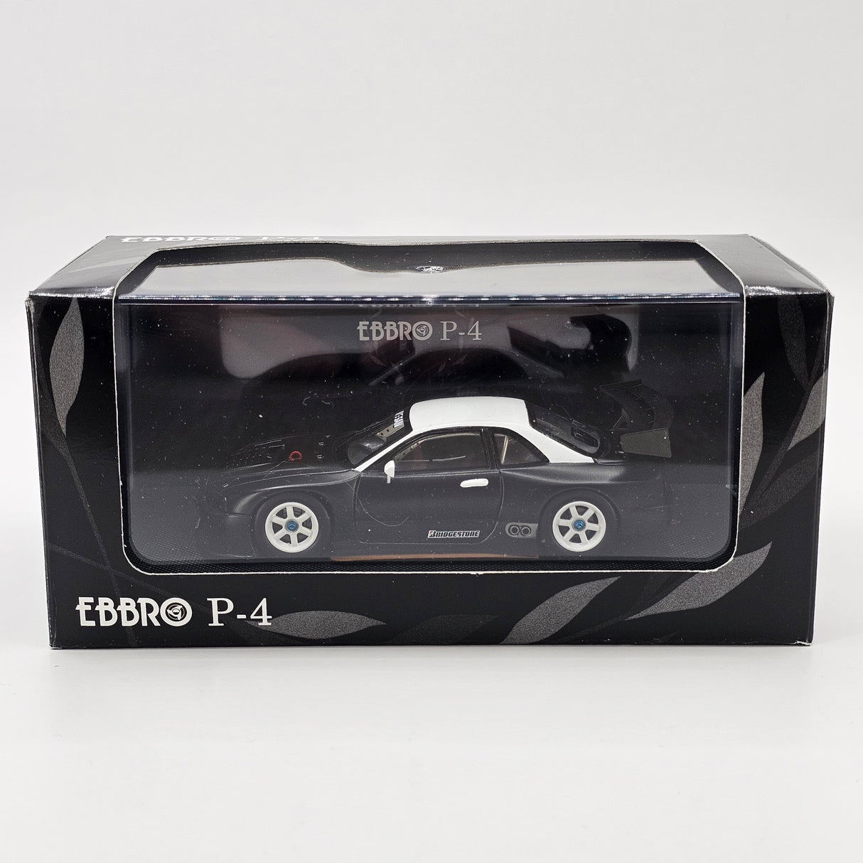 EBBRO P4 Nissan Skyline R34 GT-R NISMO JGTC GT500 1999 Test Car 1/43 Scale