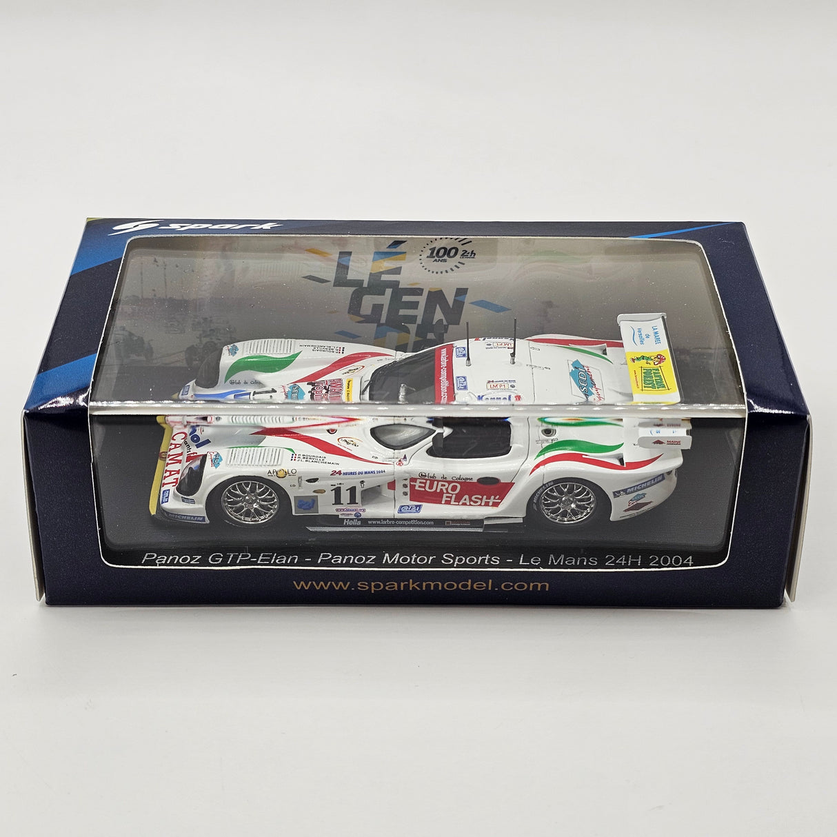 Spark Panoz GTP Élan #11 Panoz Motor Sports 24Hrs Le Mans 2004 1/43 Scale S5029