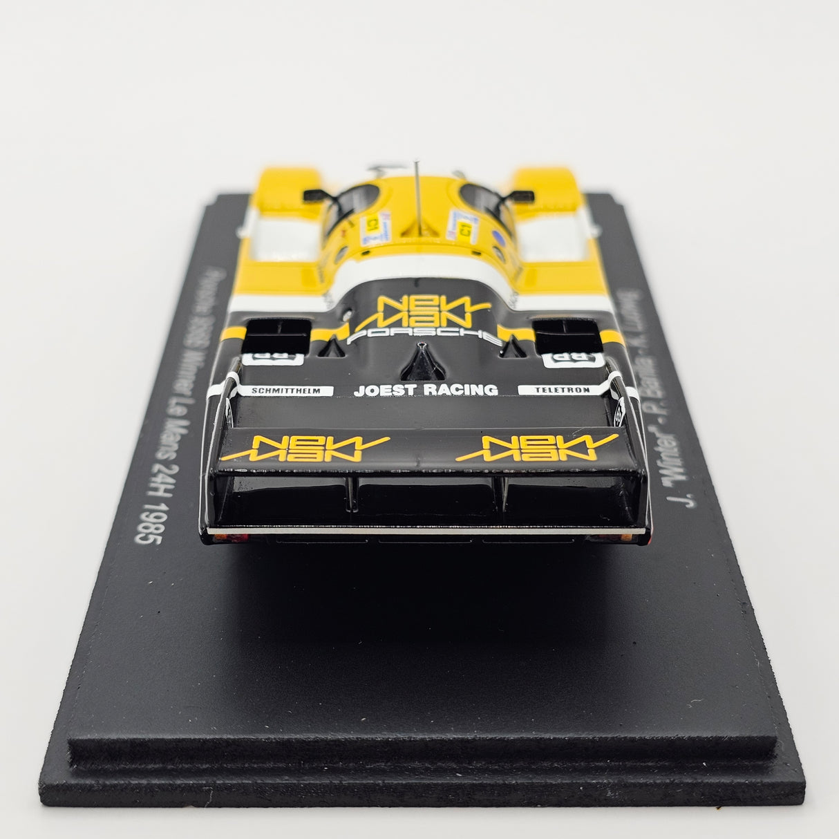 Spark Porsche 956B #7 NewMan Joest Racing 24Hrs Le Mans 1985 Winner 1/43 Scale