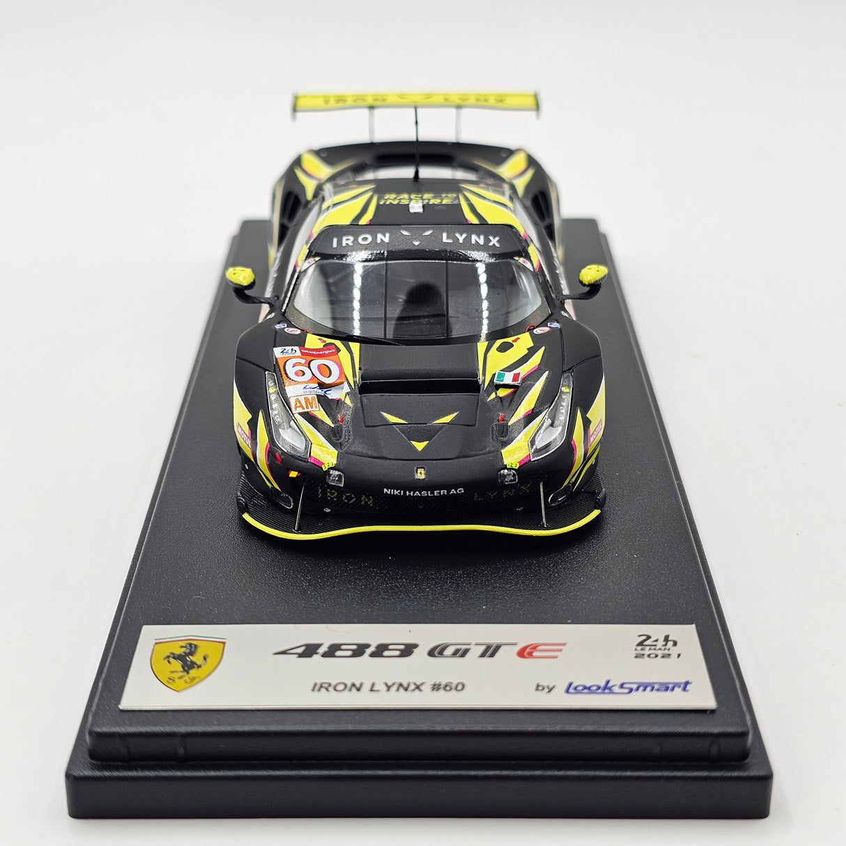 Looksmart Ferrari 488 GTE Evo #60 Iron Lynx 24Hrs Le Mans 2021 1/43 Scale LSLM127
