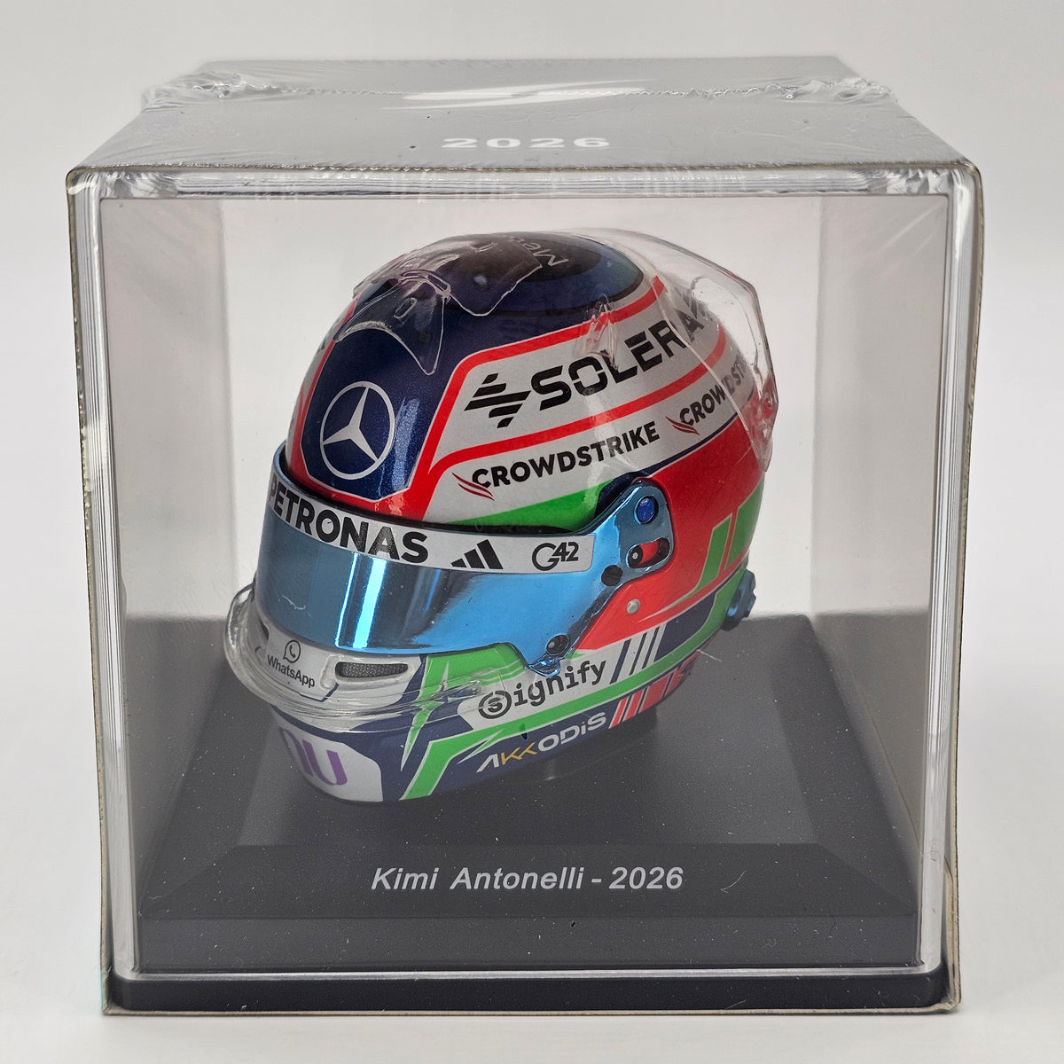 Spark Kimi Antonelli Mercedes-AMG PETRONAS F1 Team 2026 Season Helmet 1/5 Scale 5HF242