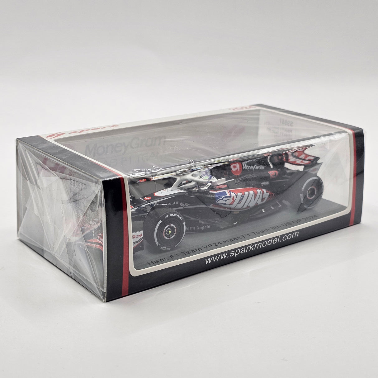 Spark Haas VF-24 #27 Nico Hulkenburg 8th 2024 USA F1 GP 1/43 Scale S9557