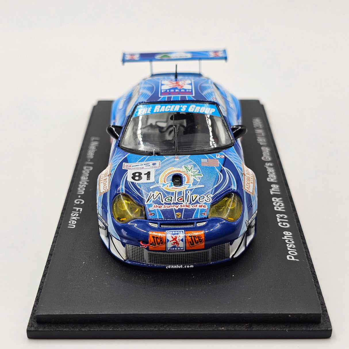 Spark Porsche 911 GT3-RSR #81 The Racer's Group 24Hrs Le Mans 2004 1/43 Scale S0922