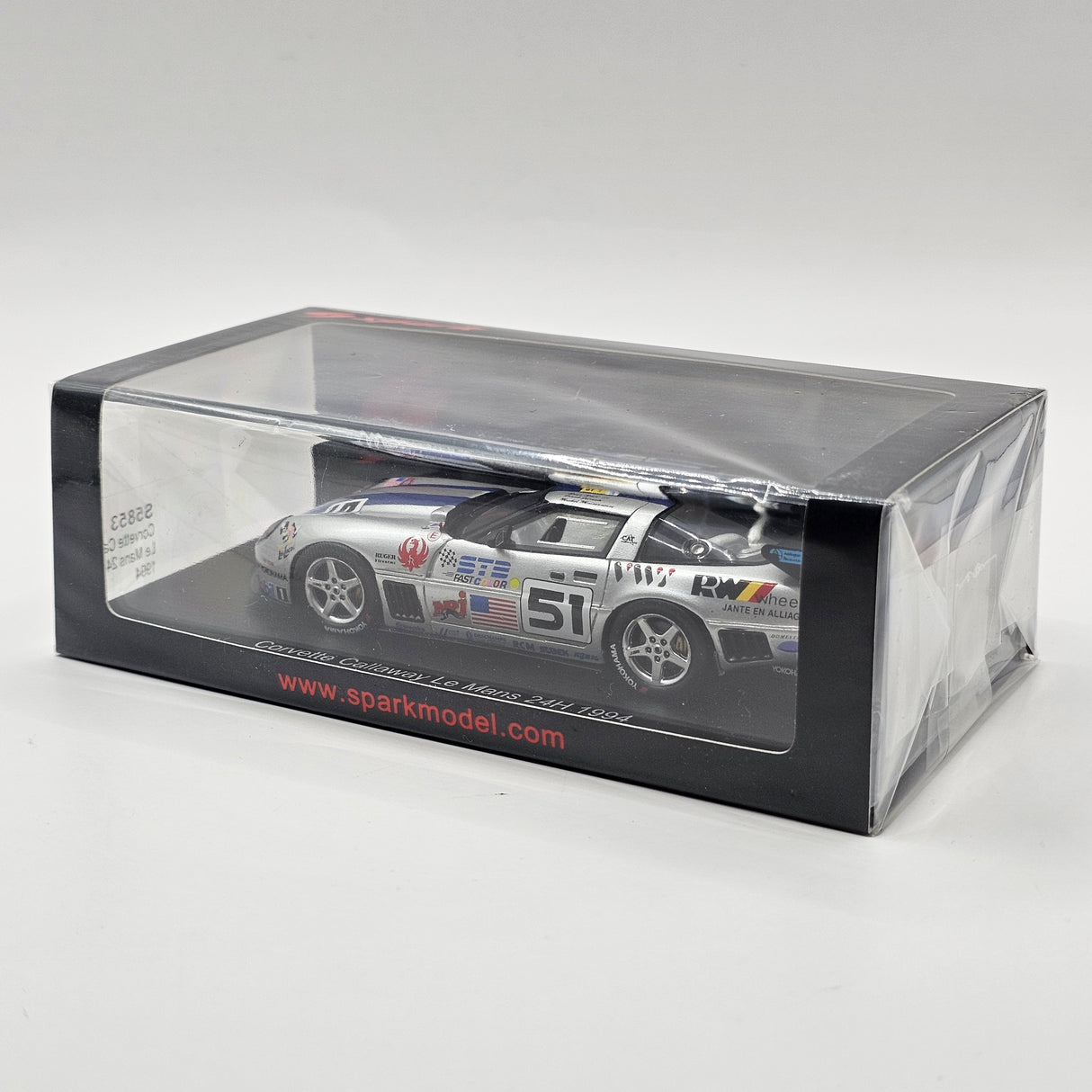 Spark Corvette Callaway #51 Callaway Sport Le Mans 24H 1994 1/43 Scale S5853