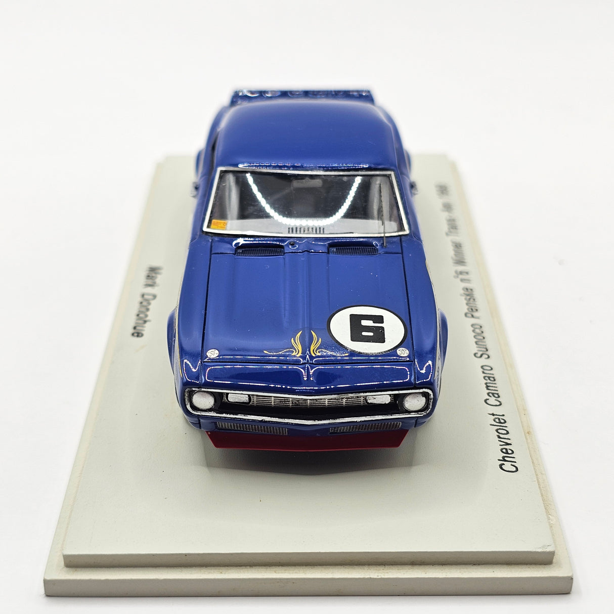 Spark Chevrolet Camaro Z28 #6 Penske-Hilton Racing Trans Am 1968 Winner 1/43 Scale S2601