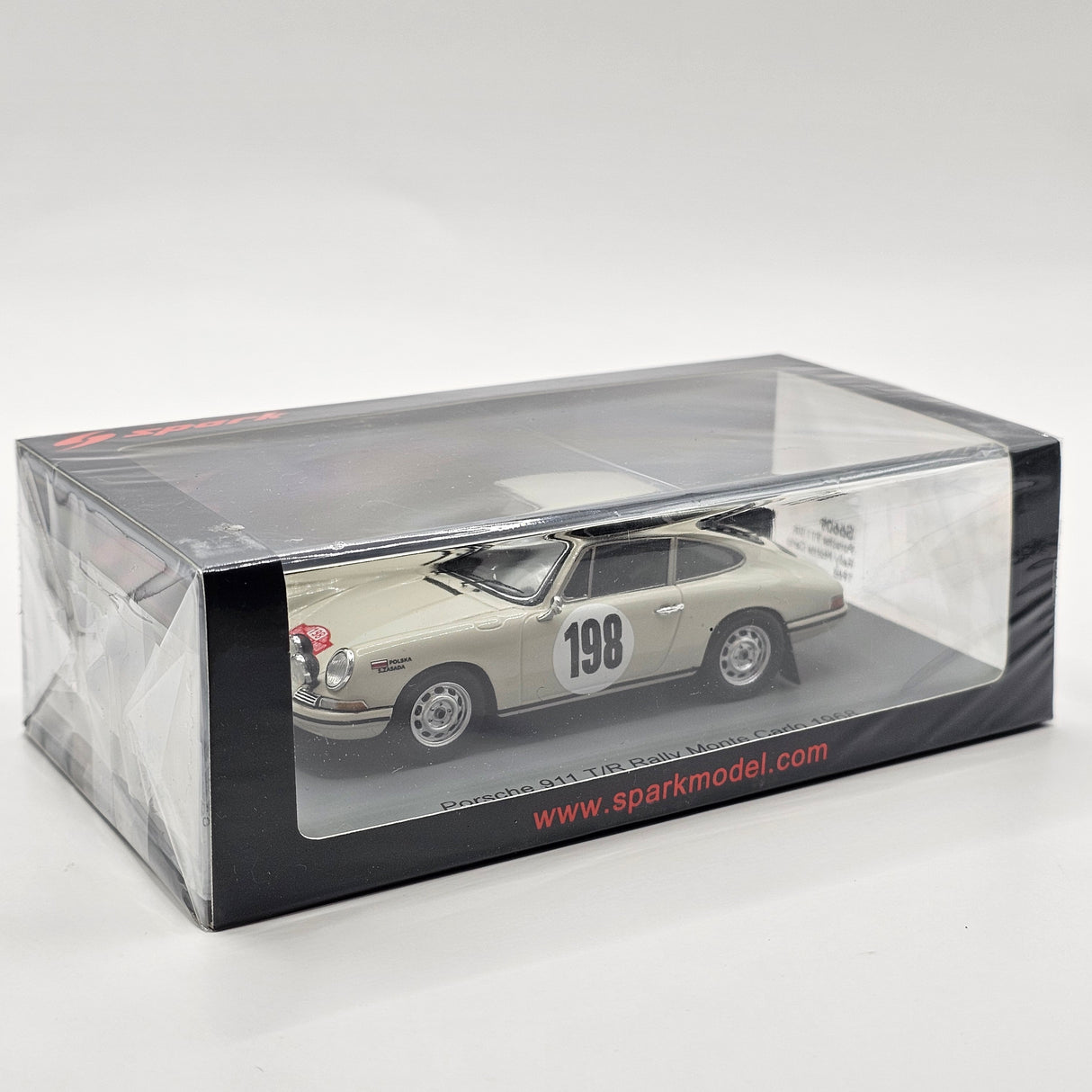 Spark Porsche 911 T/R #198 Rally Monte Carlo 1968 1/43 Scale S6609