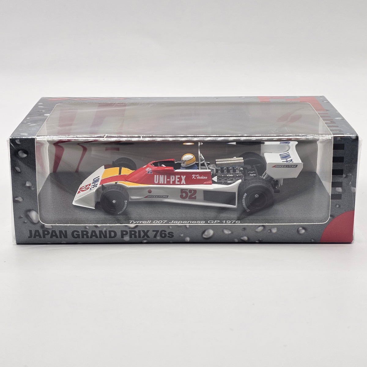Spark Tyrrell 007 #52 Kazuyoshi Hoshino 1976 Japanese F1 Grand Prix 1/43 Scale