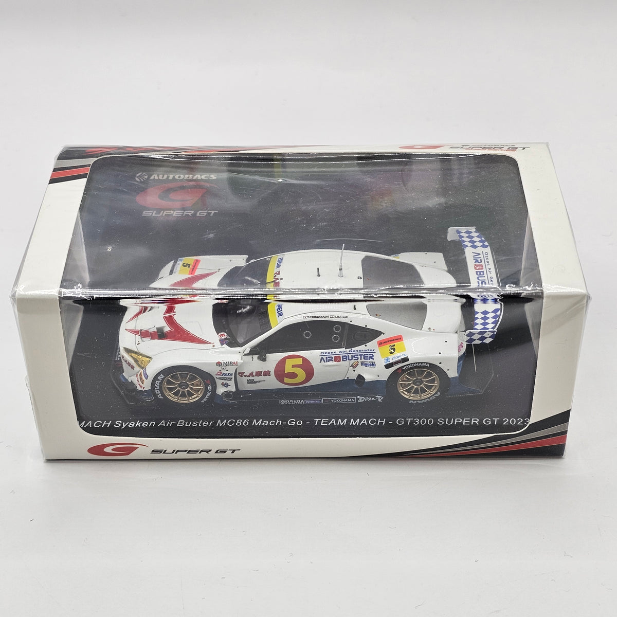 Spark Toyota 86 MC GT300 #5 Team Mach Super GT 2023 1/43 Scale