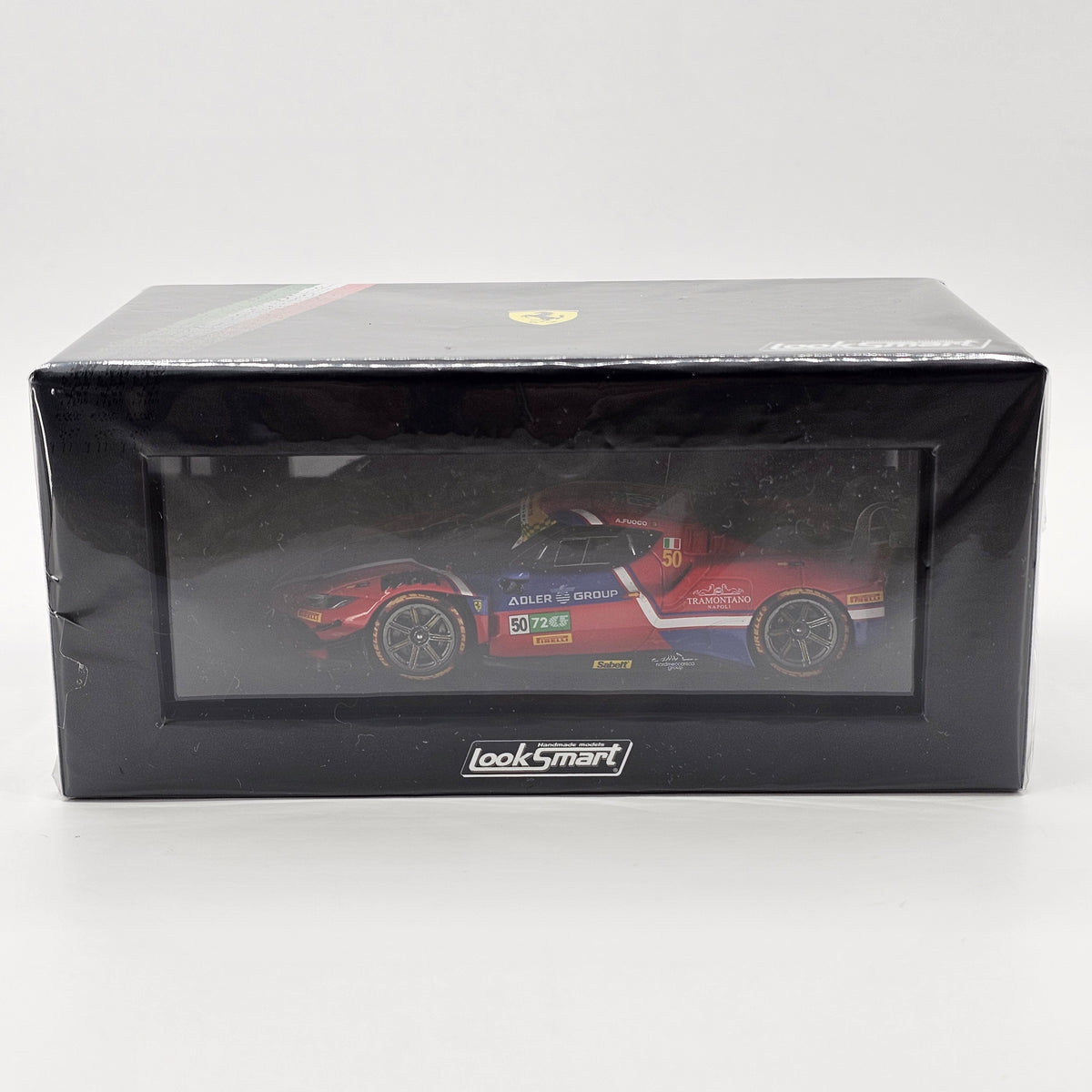 Looksmart Ferrari 296 GT3 #50 AF Corse Winner Macau GT Cup 2025 1/43 Scale