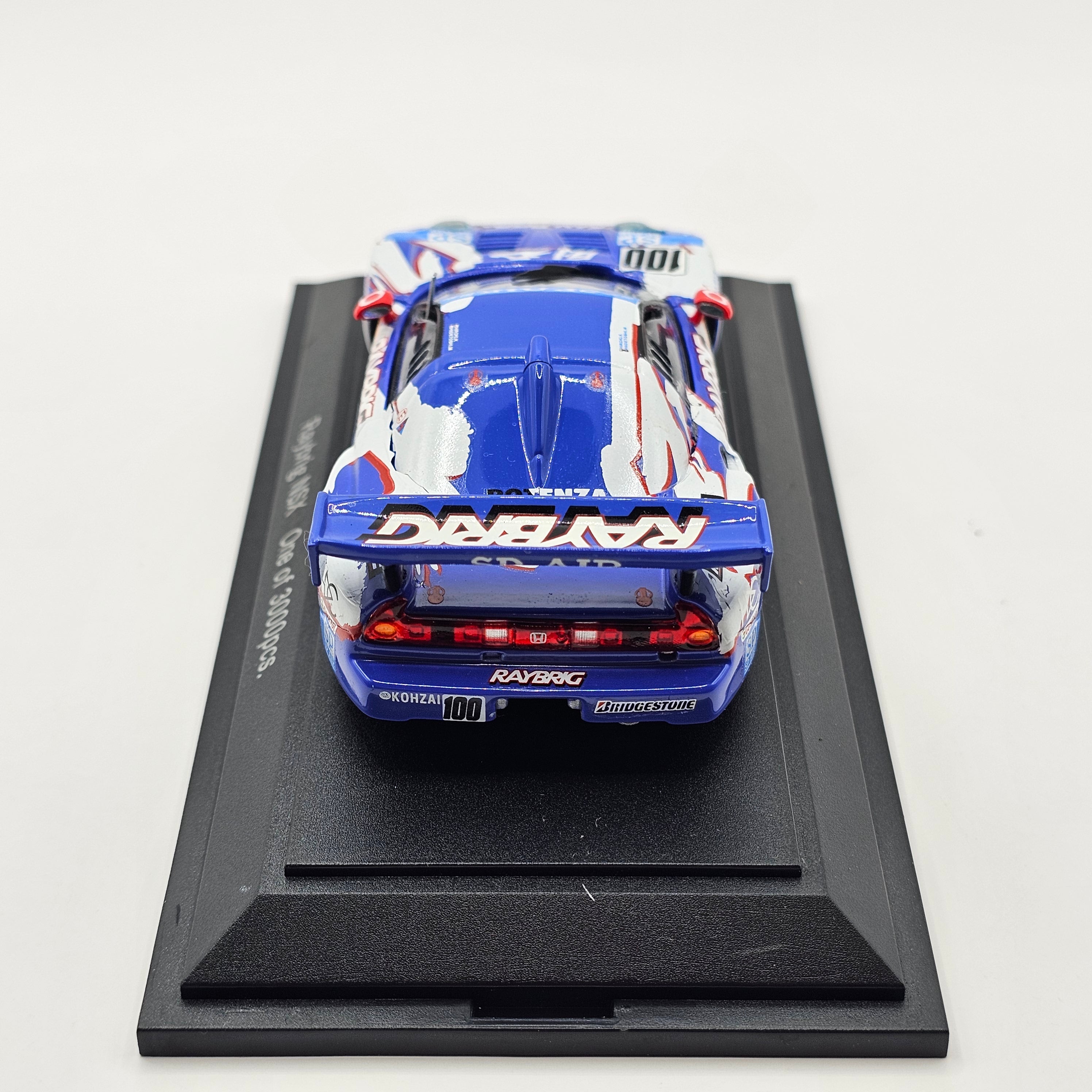 EBBRO Honda NSX #100 Raybrig Team Kunimitsu JGTC GT500 2002 1/43 Scale