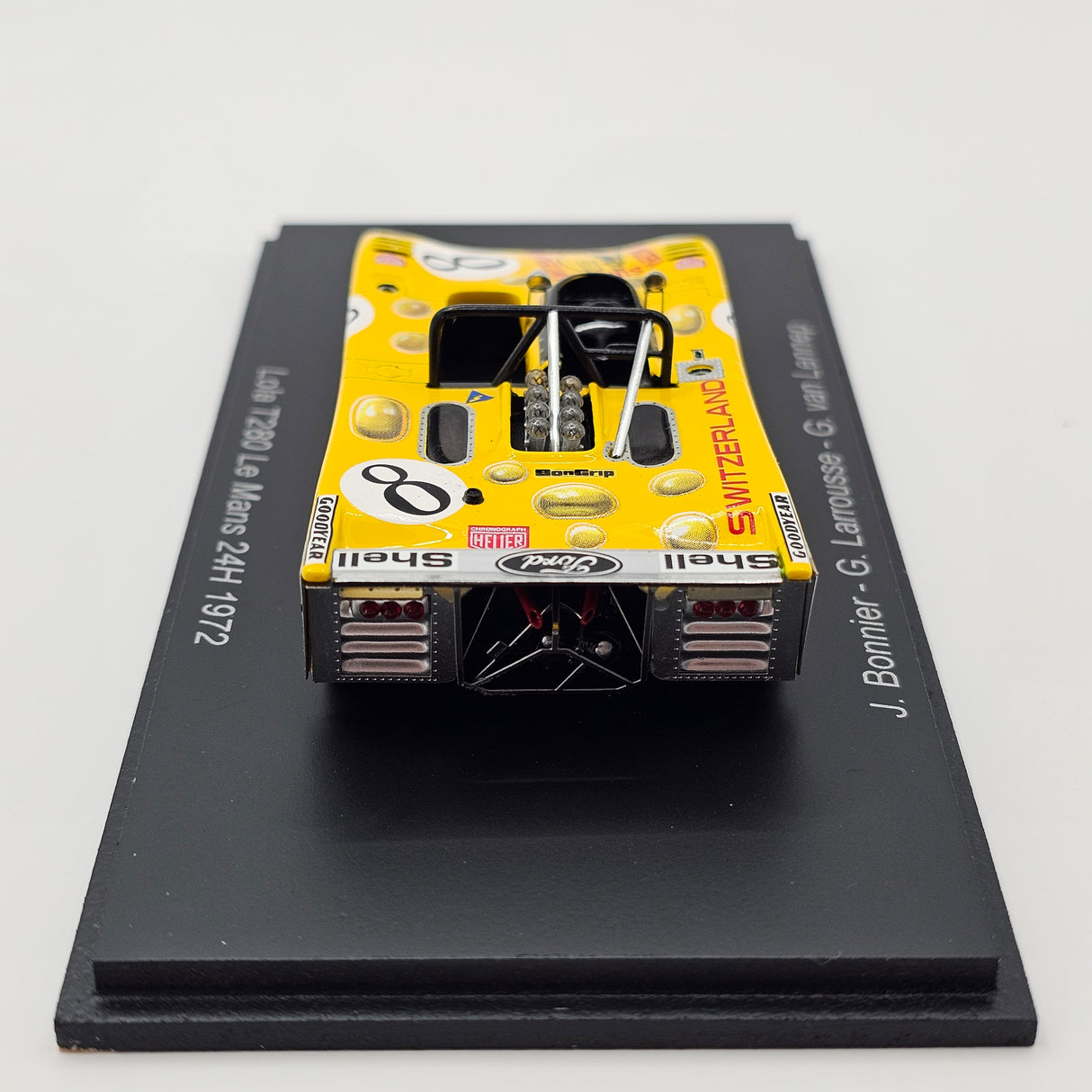 Spark Lola T280 #8 Ecurie Bonnier 24Hrs Le Mans 1972 1/43 Scale S9435