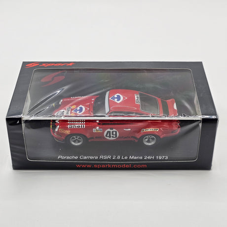 Spark Porsche 911 Carrera RS #49 J. Egreteaud 24Hrs Le Mans 1973 1/43 Scale S9786