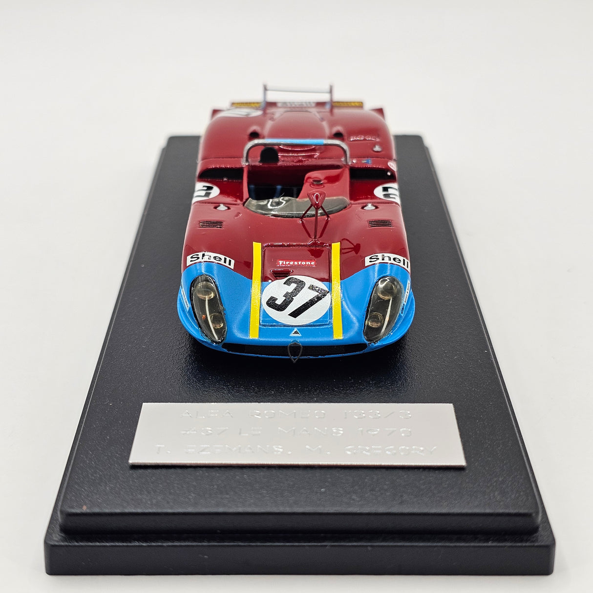 Ciemme 43 Alfa Romeo T33/3 #37 Autodelta SpA 24Hrs Le Mans 1970 1/43 Scale