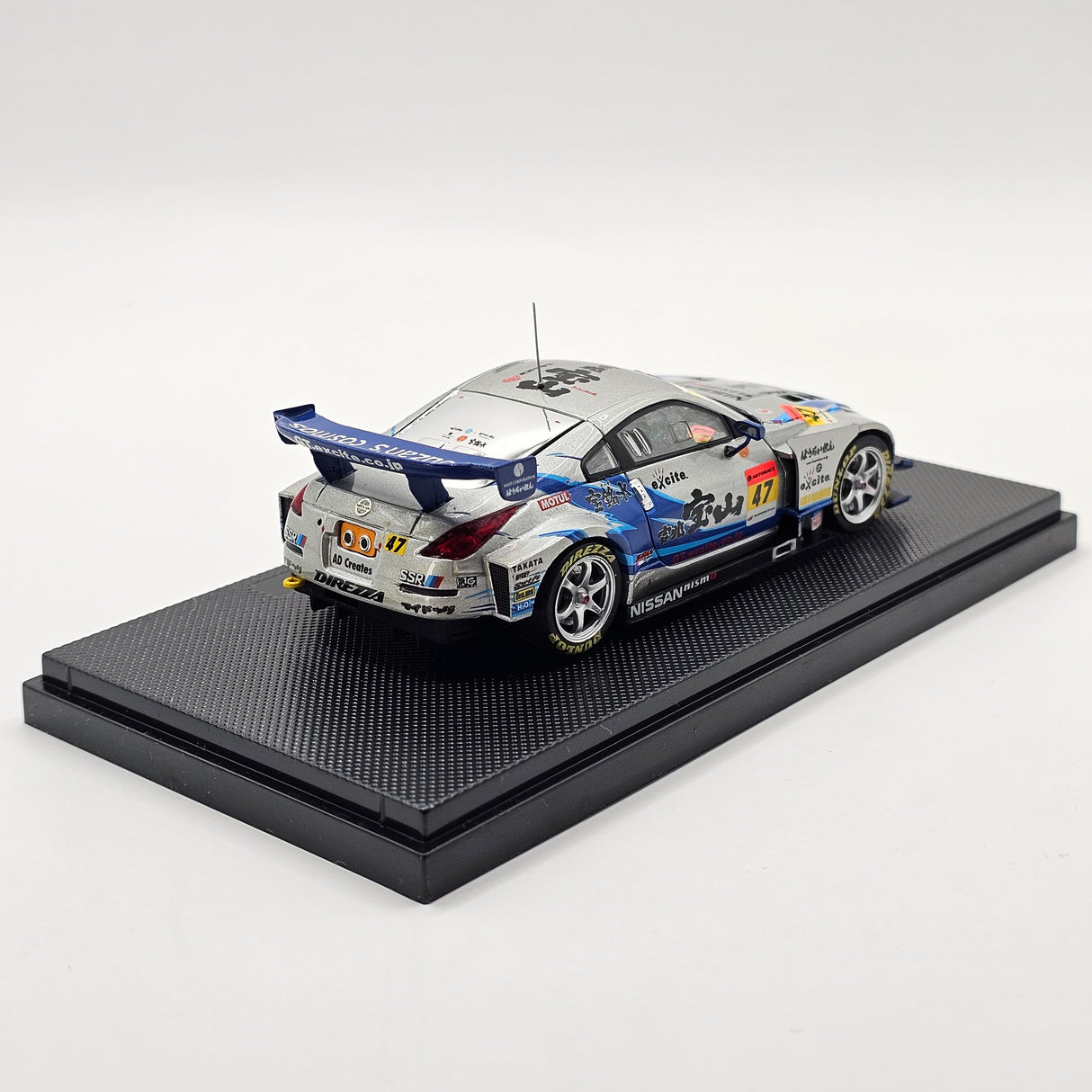 EBBRO Nissan Fairlady Z #47 Direzza MOLA Super GT GT300 2006 1/43 Scale
