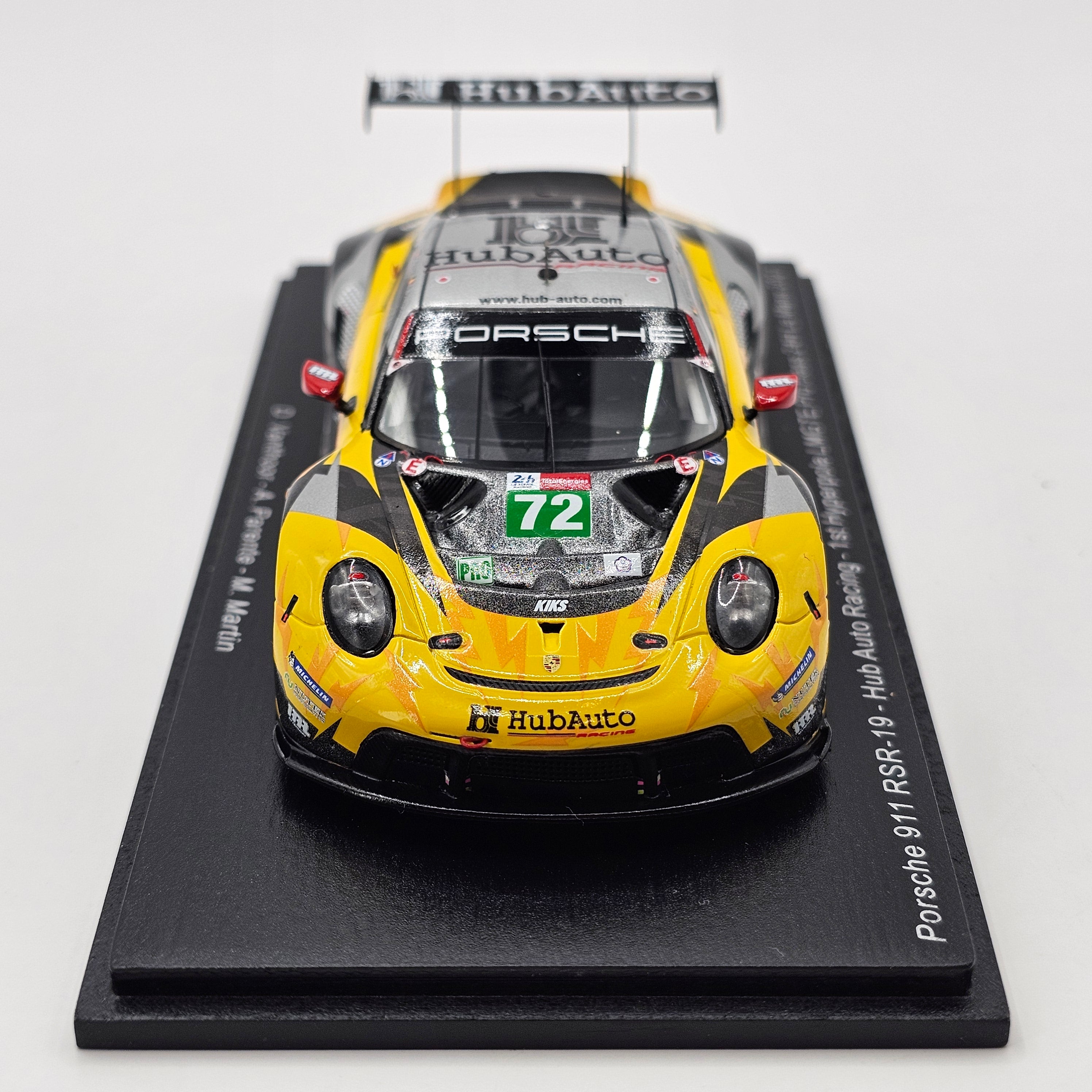 Spark Porsche 911 RSR-19 #72 HubAuto Racing 24Hrs Le Mans 2021 1/43 Sc