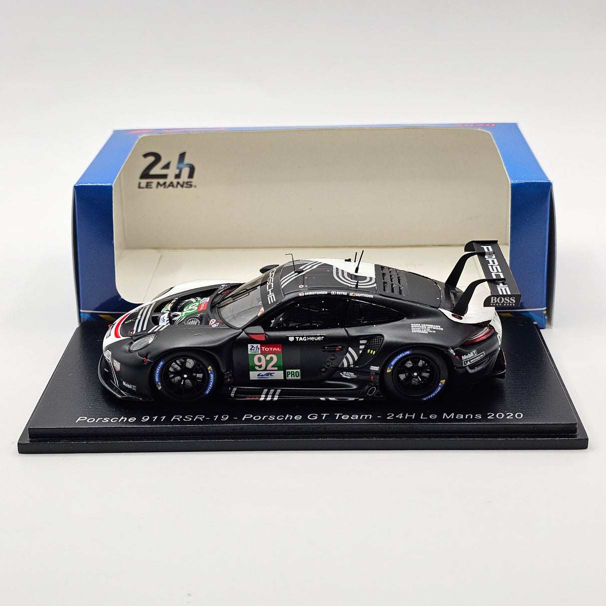 Spark Porsche 911 RSR-19 #92 Porsche GT Team 24Hrs Le Mans 2020 1/43 Scale